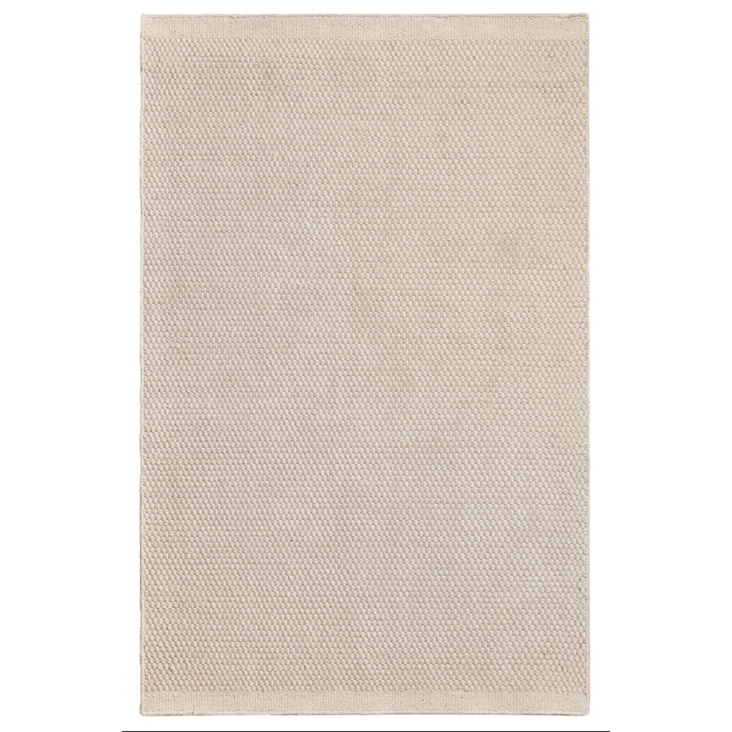 Atcham Clay/Natural Pebble Wool with Cotton Rug - 160 x 230cm