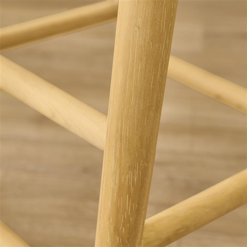 Silvester Pale Oak Stool - Laura James