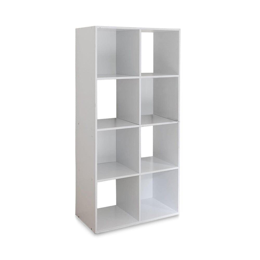 8 Cube Storage Unit in White