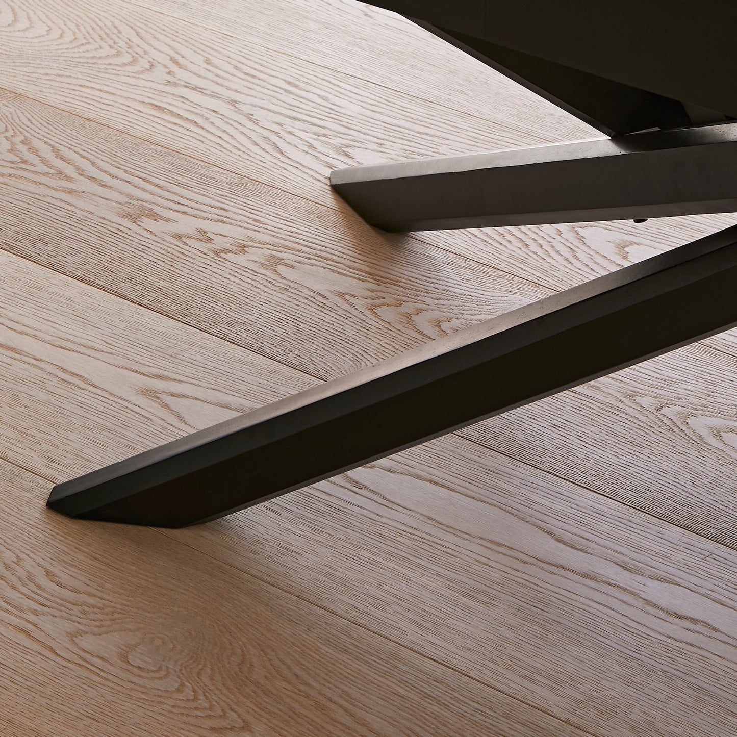 Amelia Black Wood Dining Table - Non Extendable