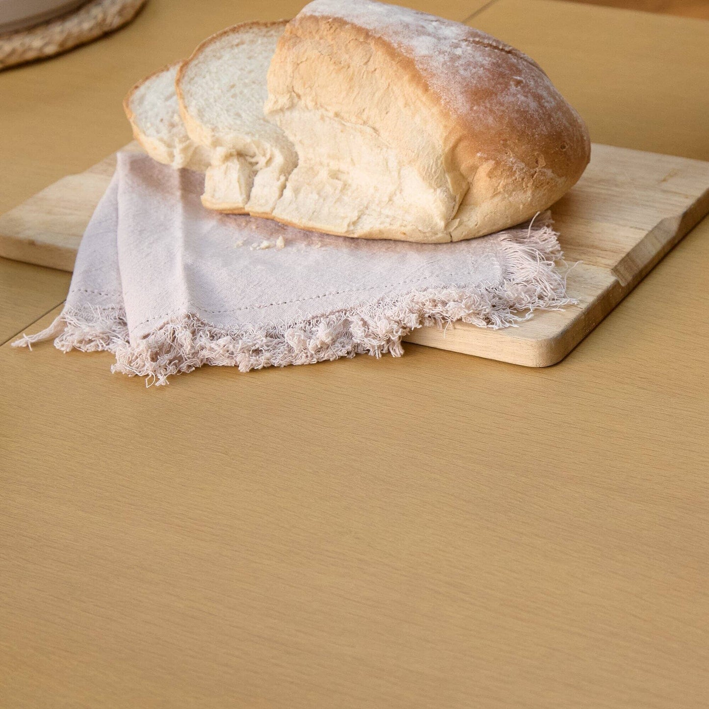 Amelia Pale Oak Wood Dining Table - Extendable - Black Legs