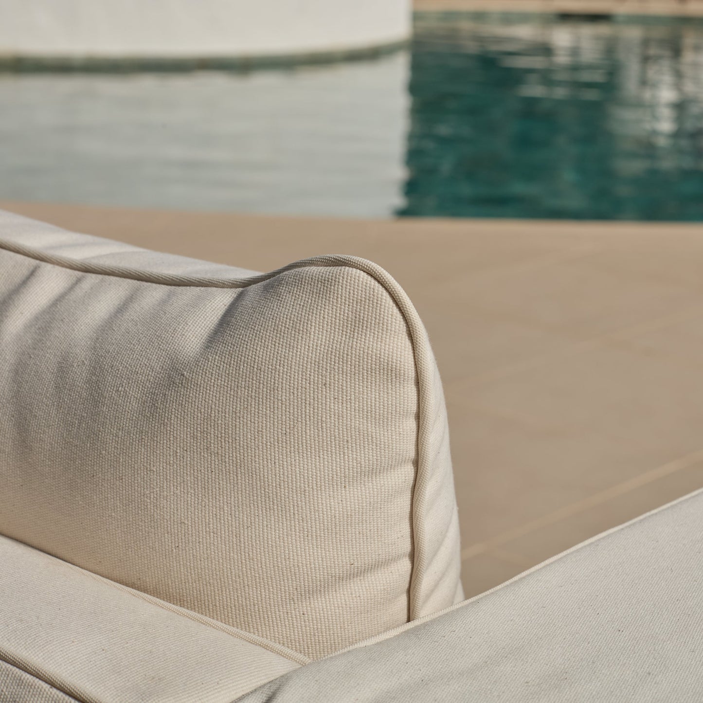 Akira 3 Seater Sofa Cushion Covers - Linen - Laura James