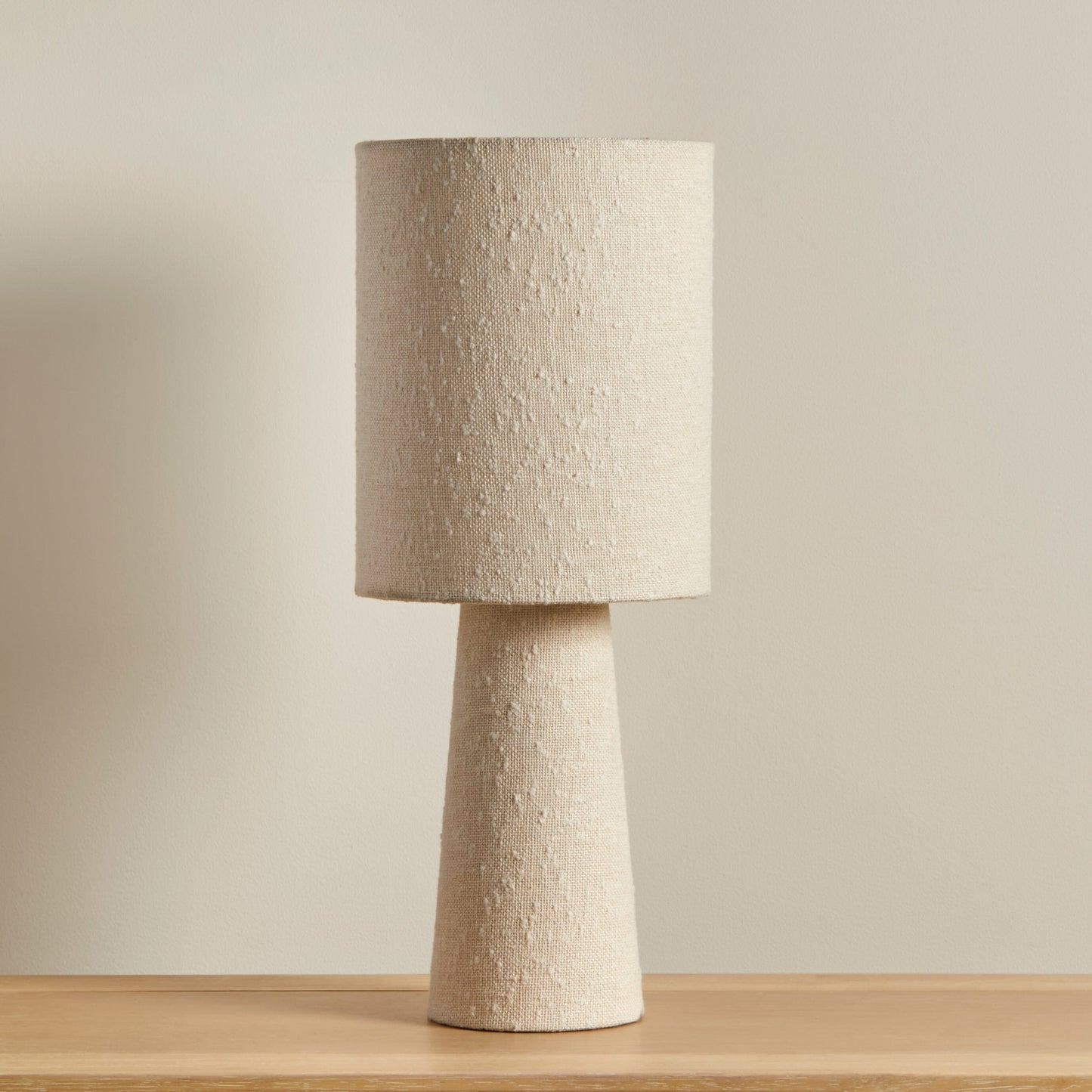 Chattendon 50cm Table Lamp - Ivory Boucle