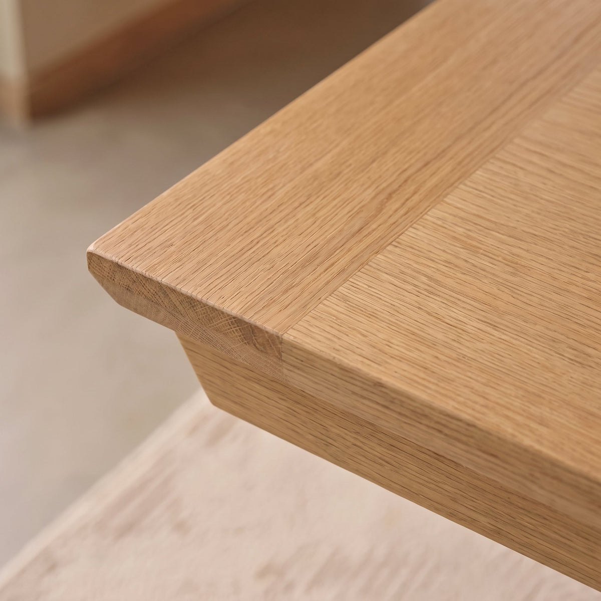 Sabina 160-240cm Pale Oak Extending Dining Table - Laura James