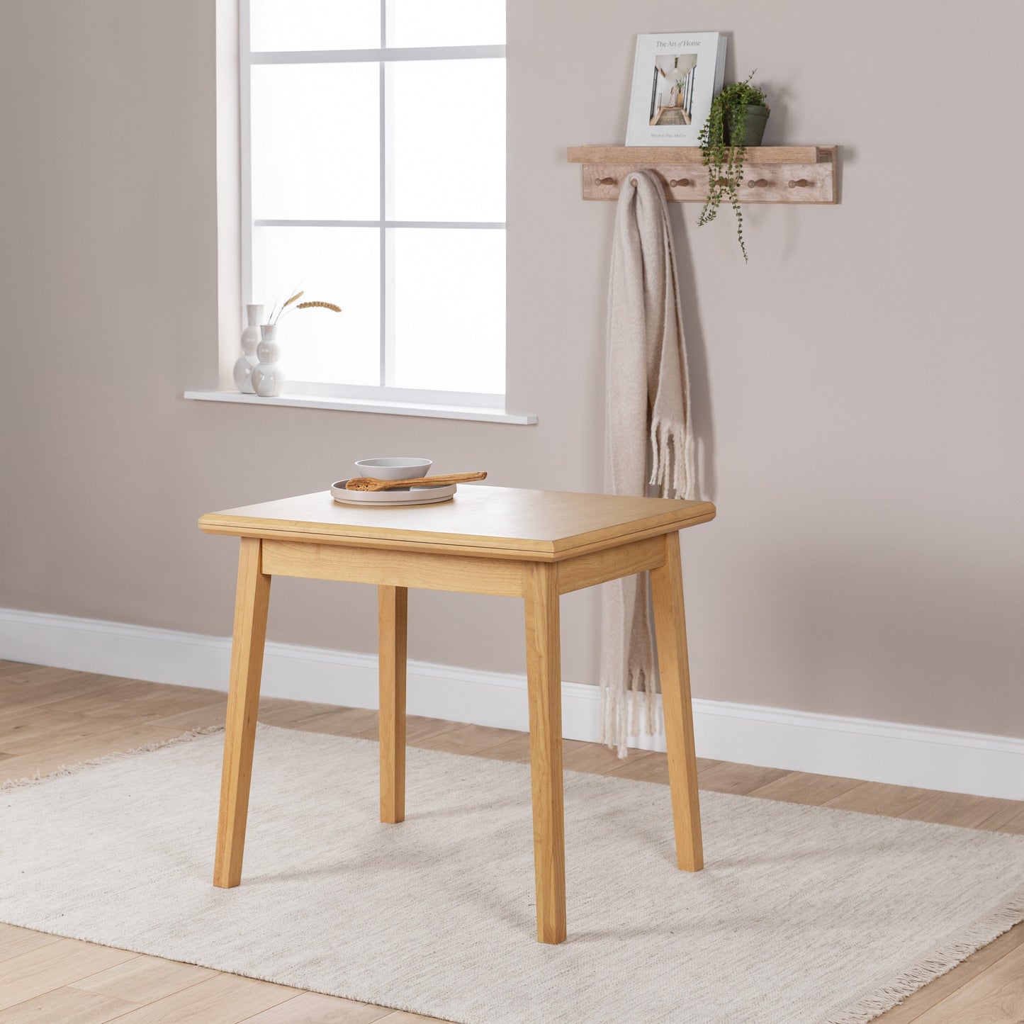 Charlie Classic Oak Extending Dining Table - Laura James
