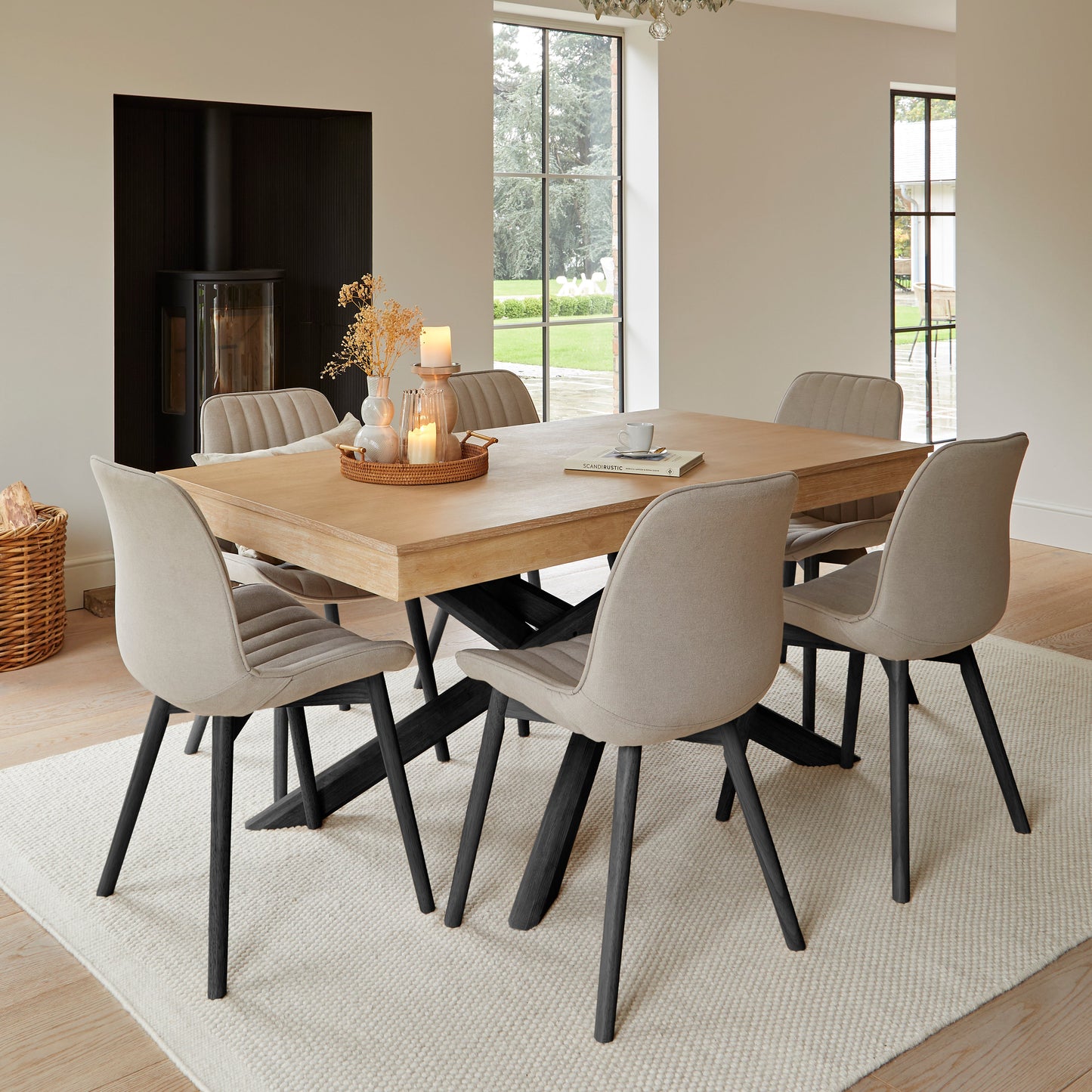 Amelia-whitewash-black-legs-6-seater-dining-set-bella-soft-beige-dining-chairs