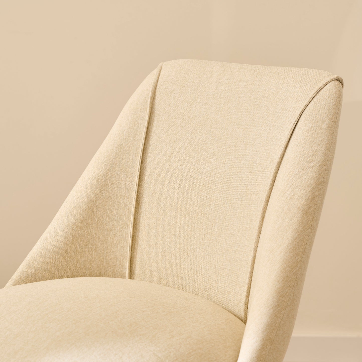 Freya Bar Stool - Sand - Black Legs - Laura James