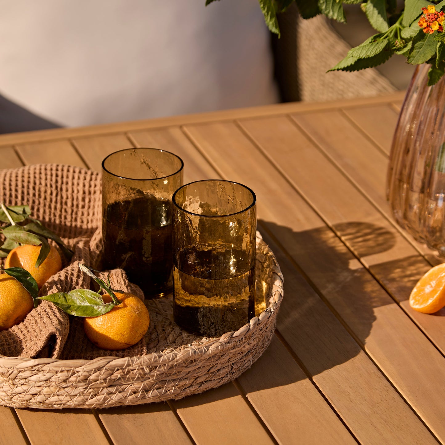 Harlyn 4 Seater Wooden Garden Dining Set with Harlyn Chairs - 160cm - Laura James