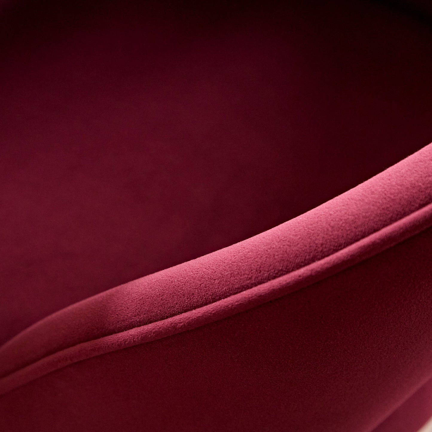 Marilyn Burgundy Red Bar Stool - Black Oak Legs - Laura James