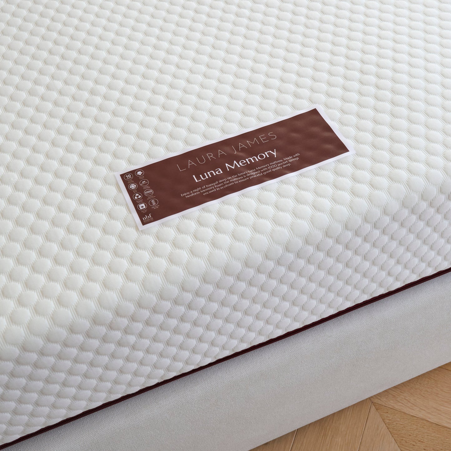 Luna Memory Foam Mattress - Laura James