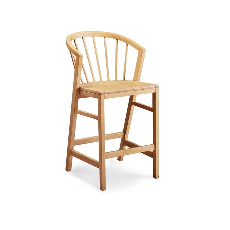 Mabel Pale Oak Bar Stools - Set of 2 - Laura James