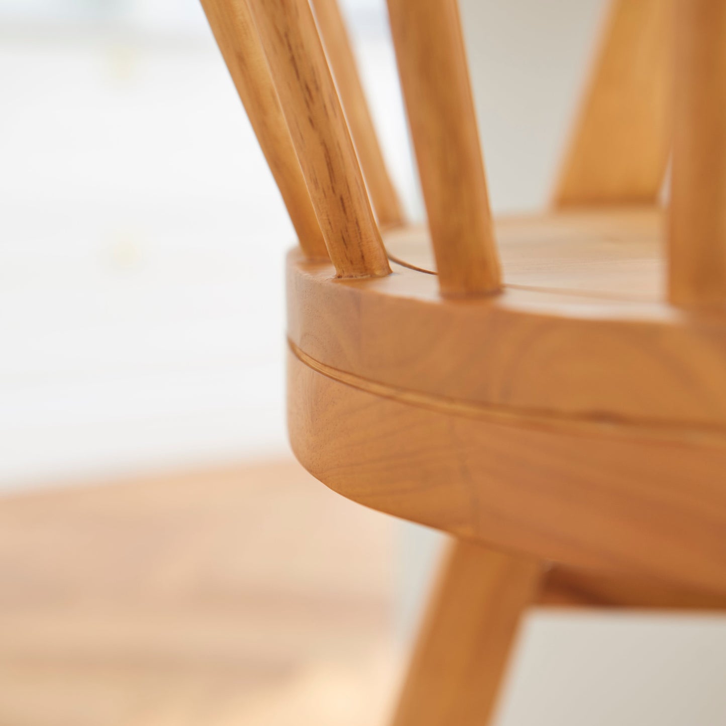 Mabel Classic Oak Bar Stools - Set of 2 - Laura James
