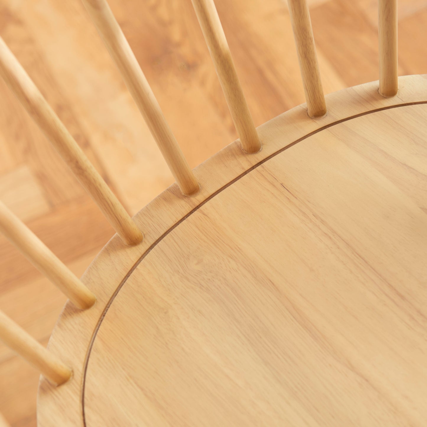 Mabel Pale Oak Bar Stools - Set of 2 - Laura James