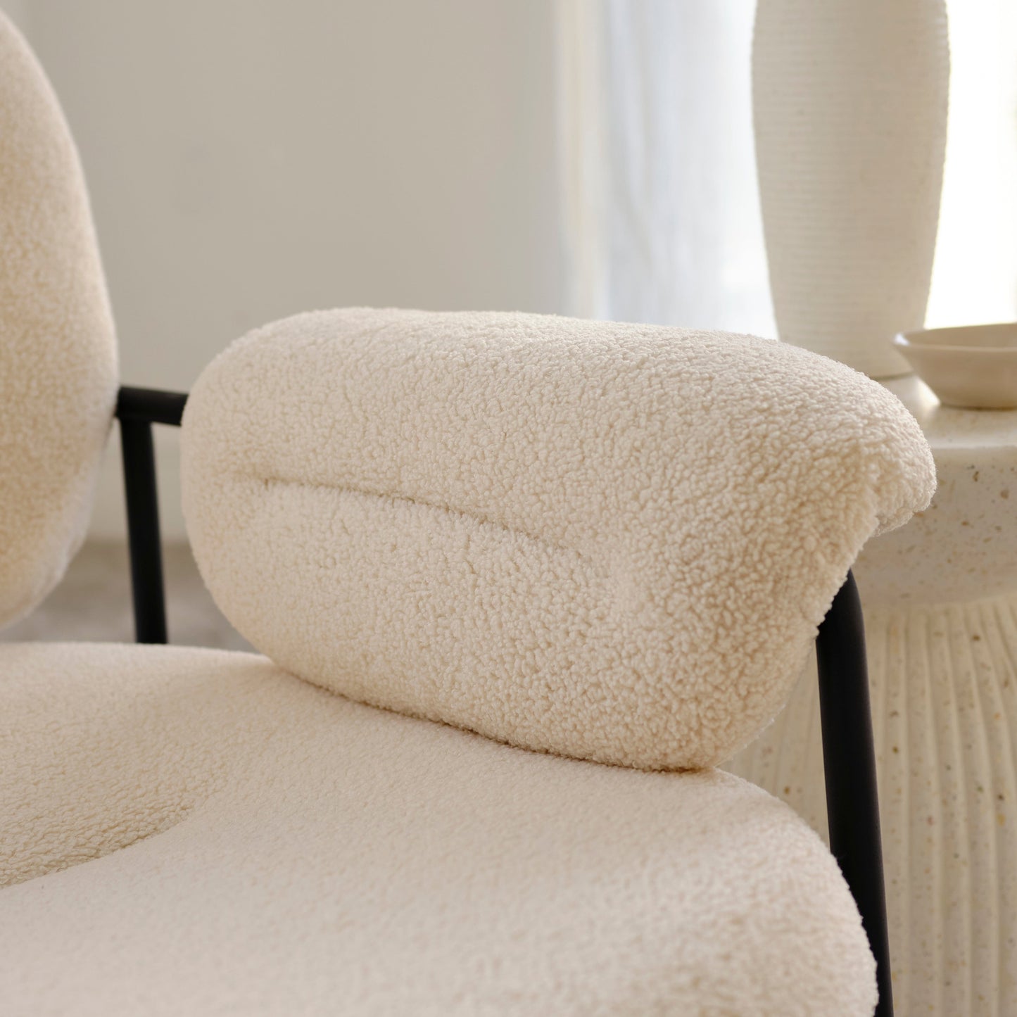 Mateo Boucle Armchair