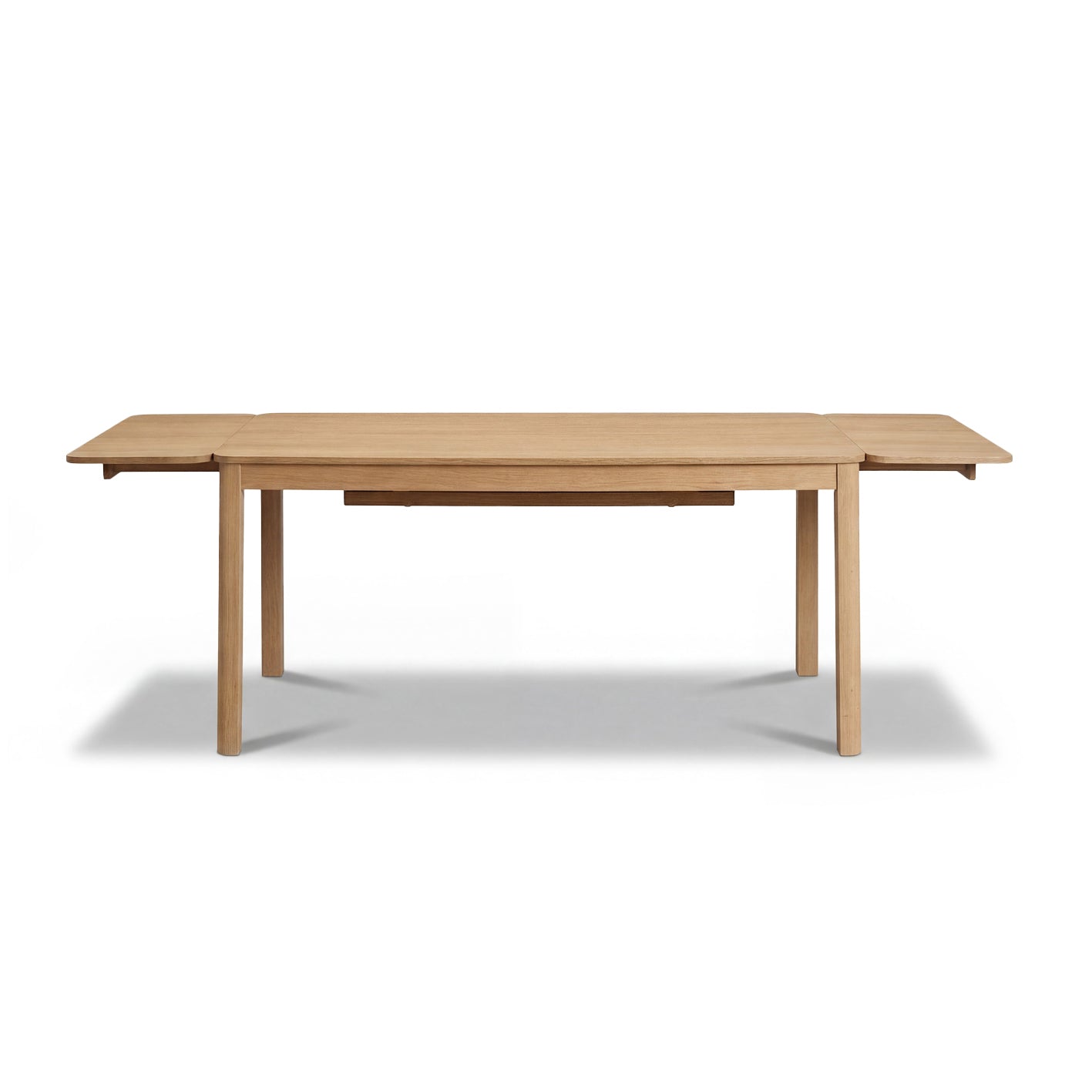 Noah Whitewash Oak 8 Seater Extending Dining Table - Laura James