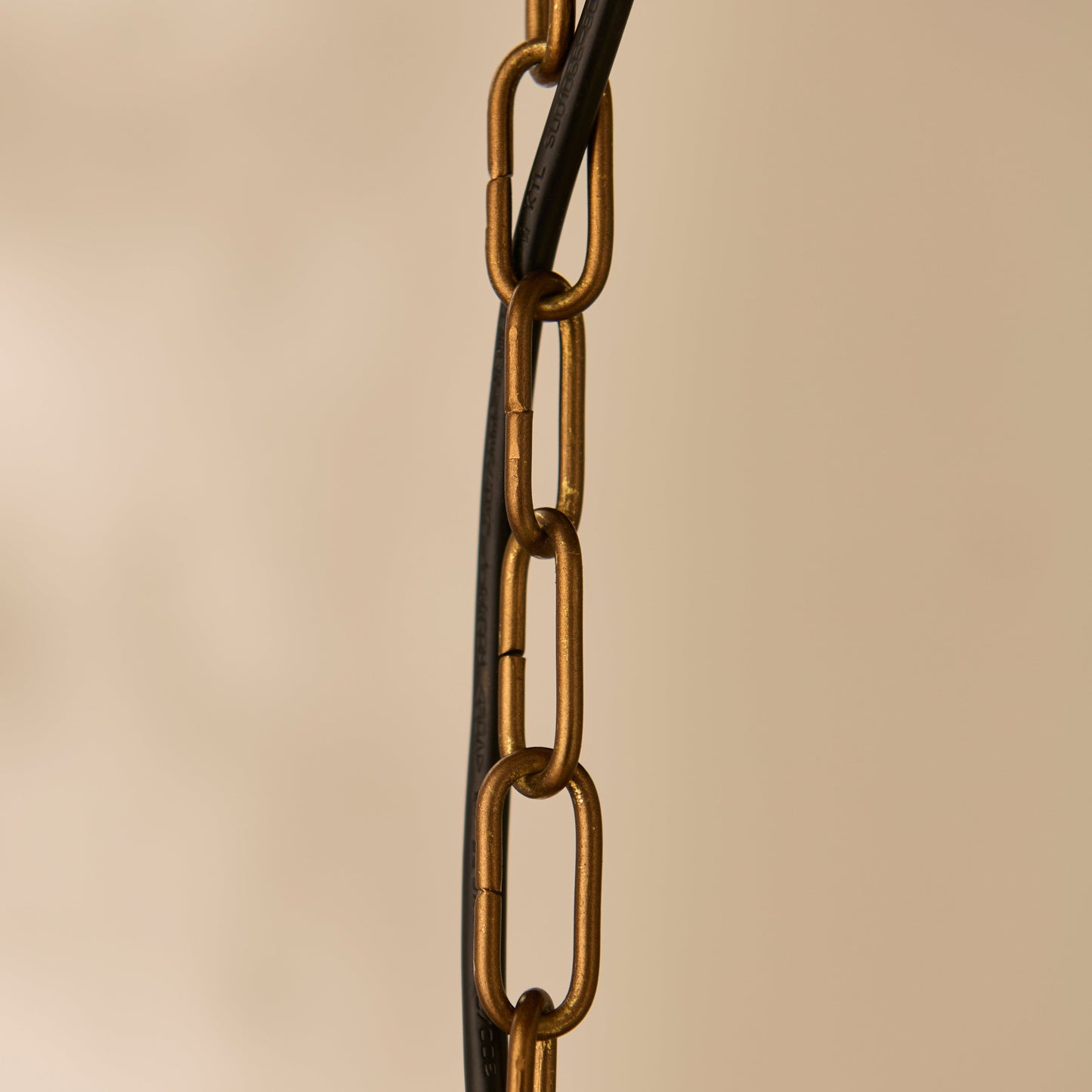 Rosehill 31cm Glass Pendant Light - Clear & Gold - Laura James