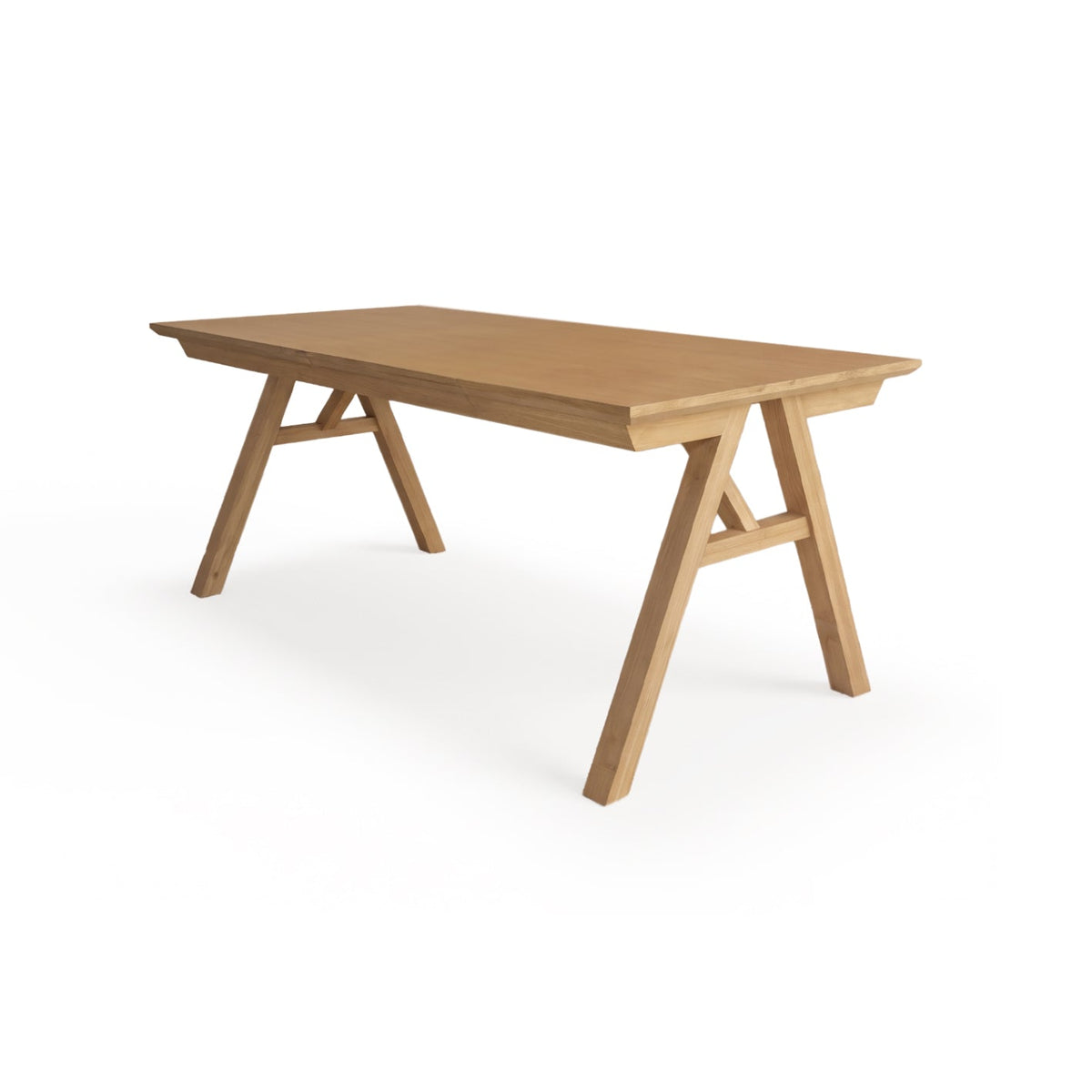 Sabina 160-240cm Pale Oak Extending Dining Table - Laura James