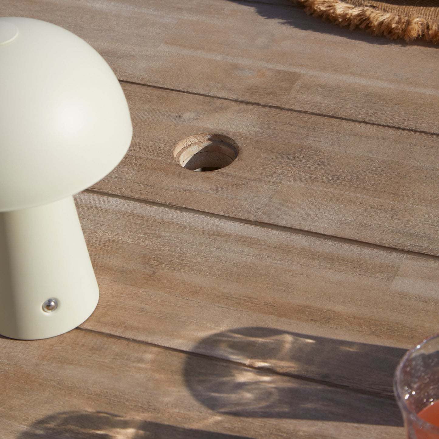 Brockhill Rechargeable Lamp - Clay