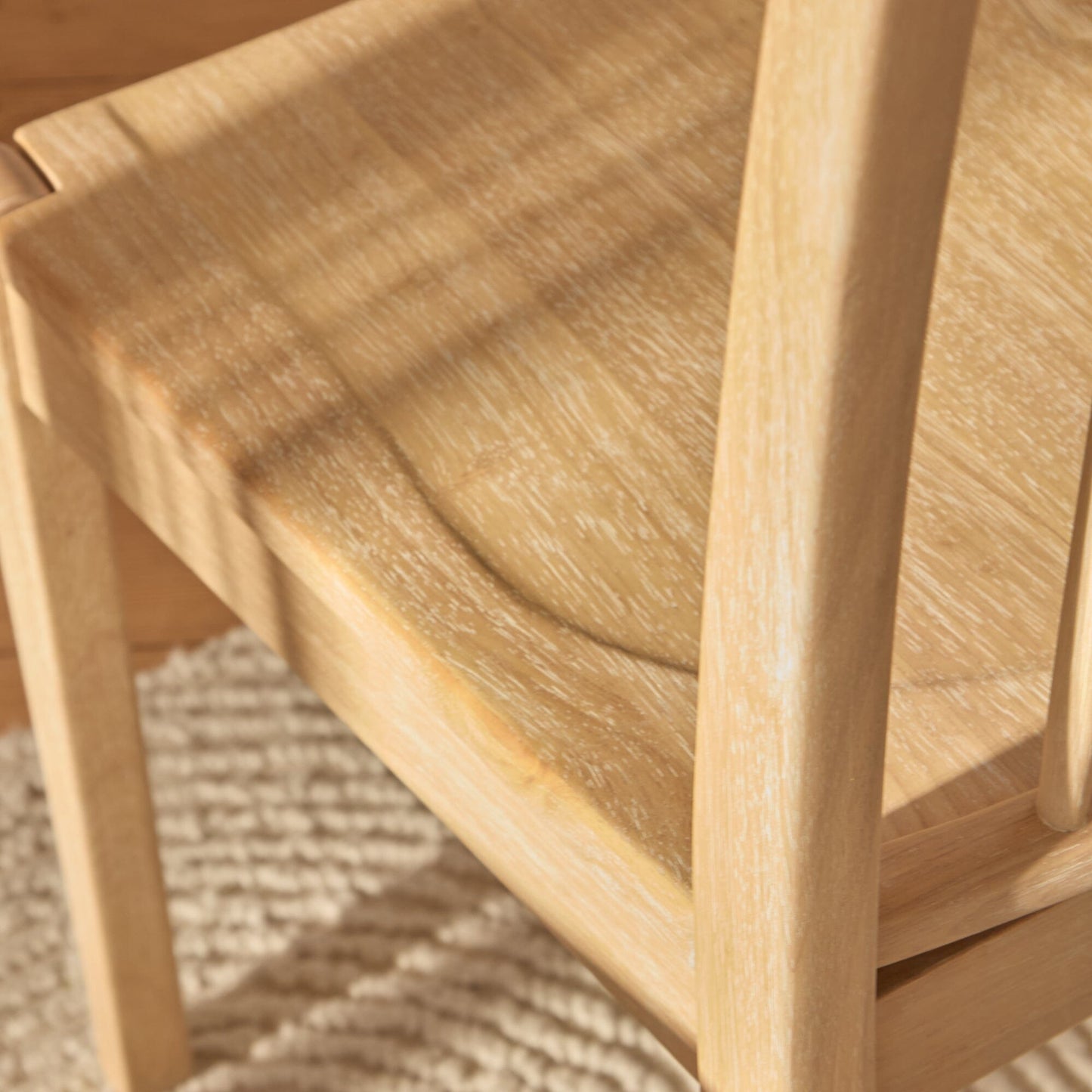 Tilly Whitewash Dining Chairs - Set of 2 - Laura James