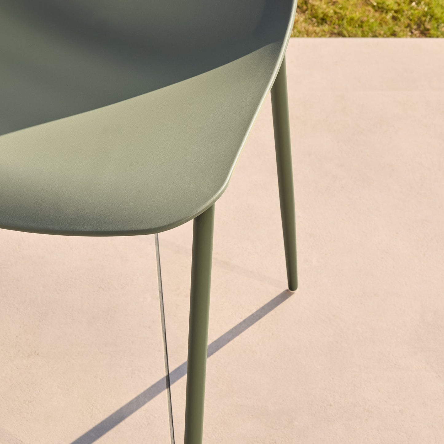 Wren Garden Dining Chair - Set of 2 - Olive Green - Laura James