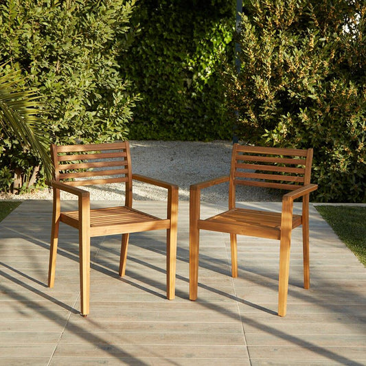 Aspen Garden Chairs - Set of 2 - Laura James