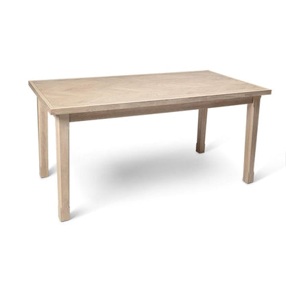 Ella Pale Oak Dining Table Set - 6 Seater - Freya Grey Carver Chairs - 160cm - Laura James