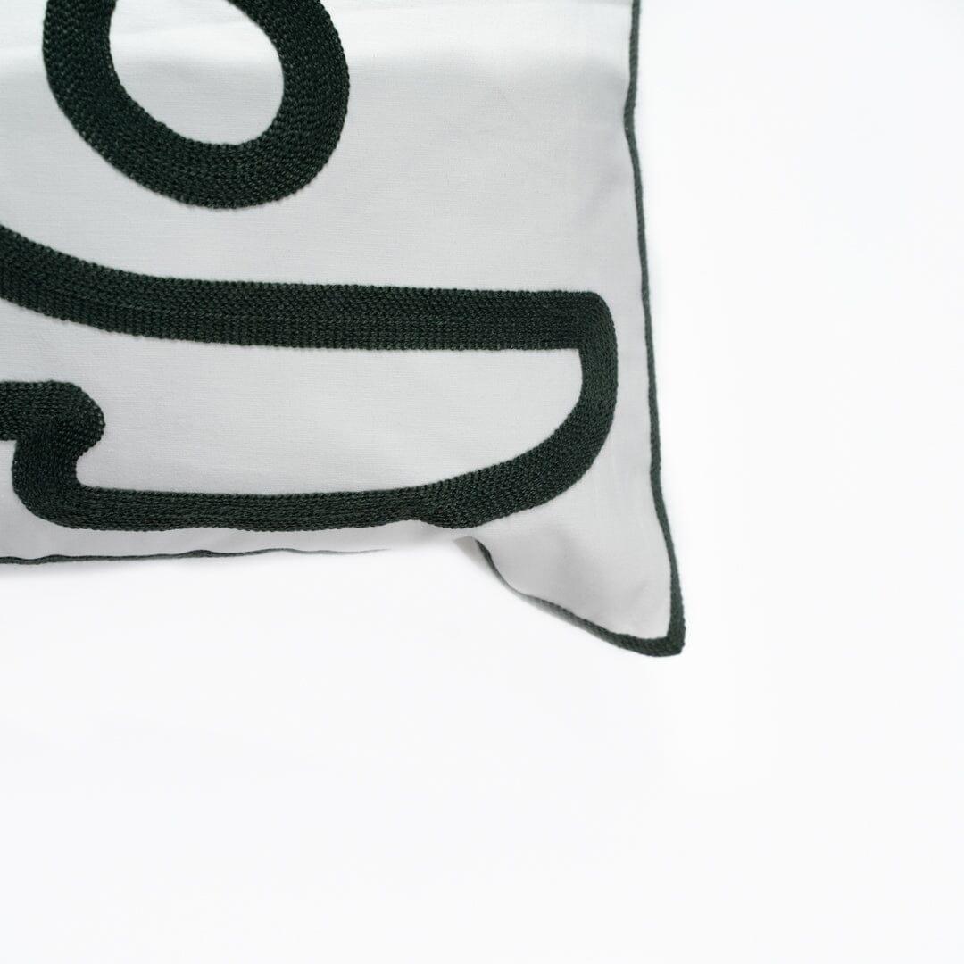 Epworth 45x45cm Cushion Cover - Forest Green - Laura James