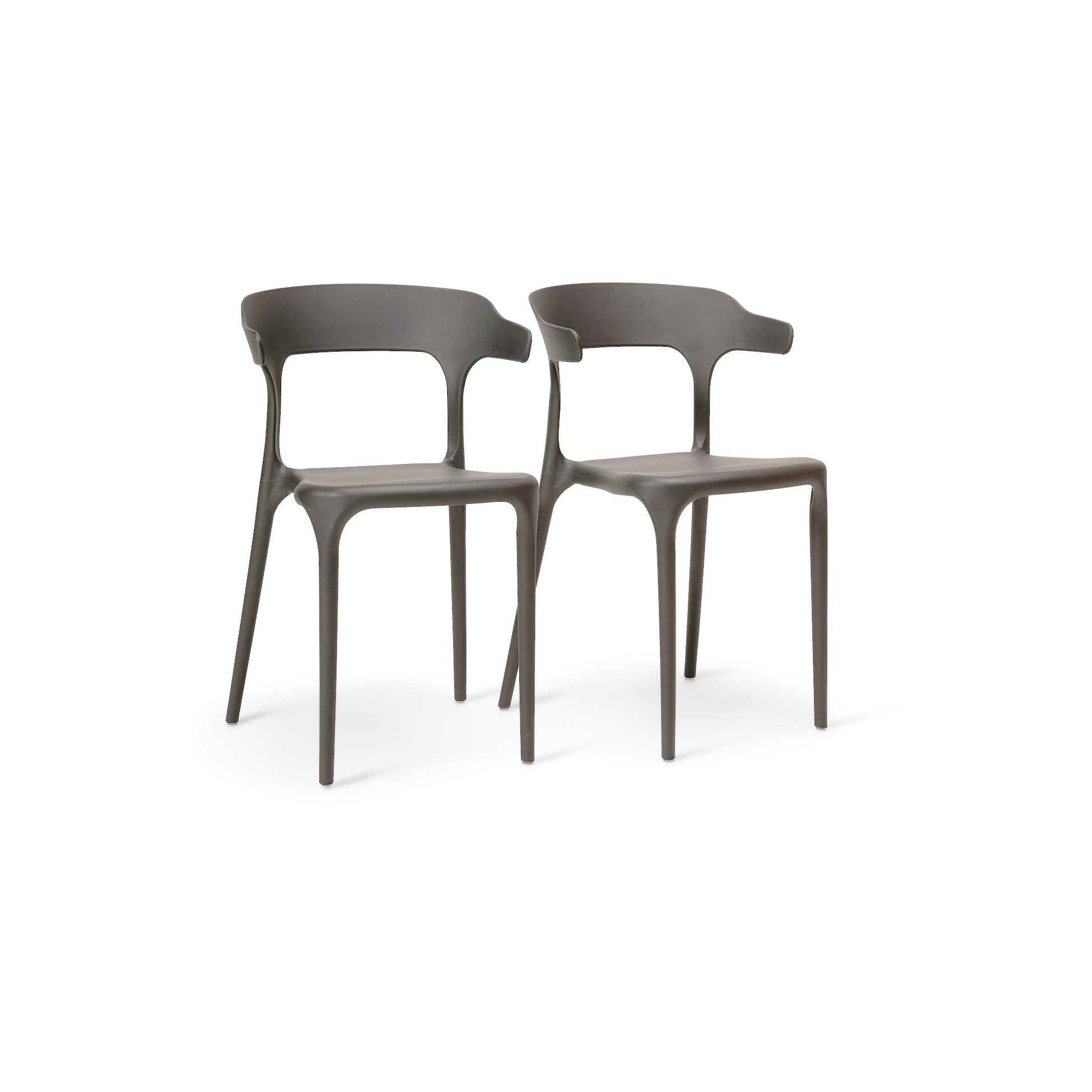 Finn dining chairs - set of 4 - grey - Laura James