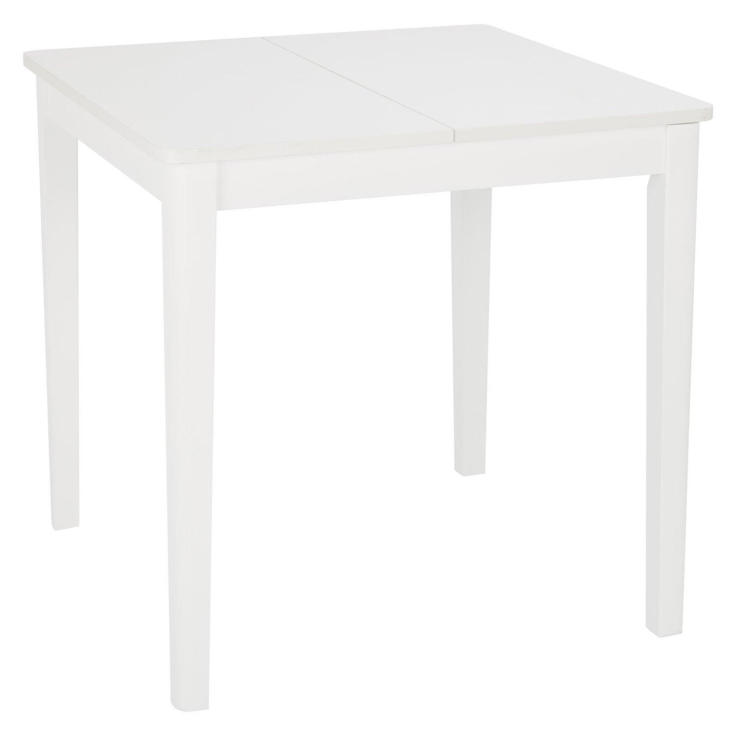 Paul extendable table with 2 chairs - small - white - Laura James