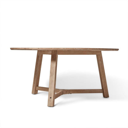 Shiro Wooden Round Garden Dining Table - 160cm - Laura James