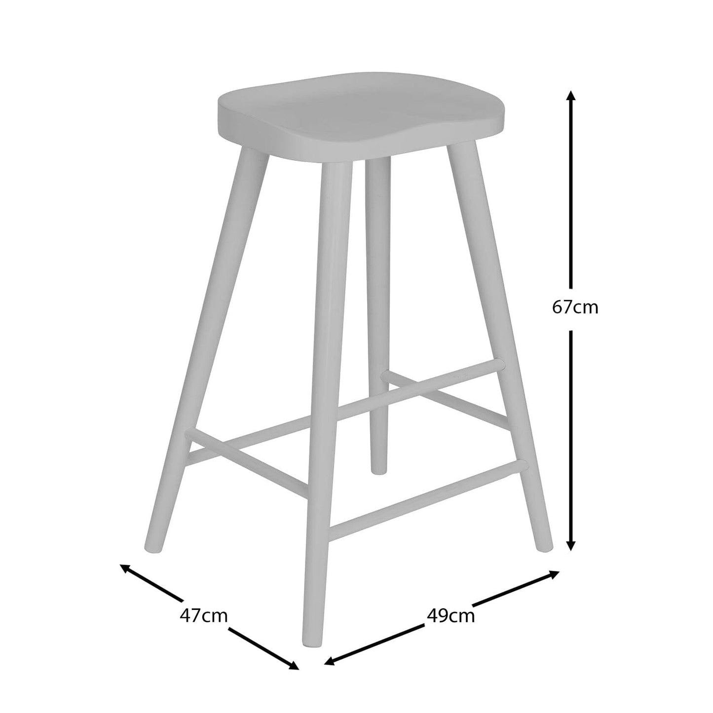 silvester-bar-stool-grey - Laura James