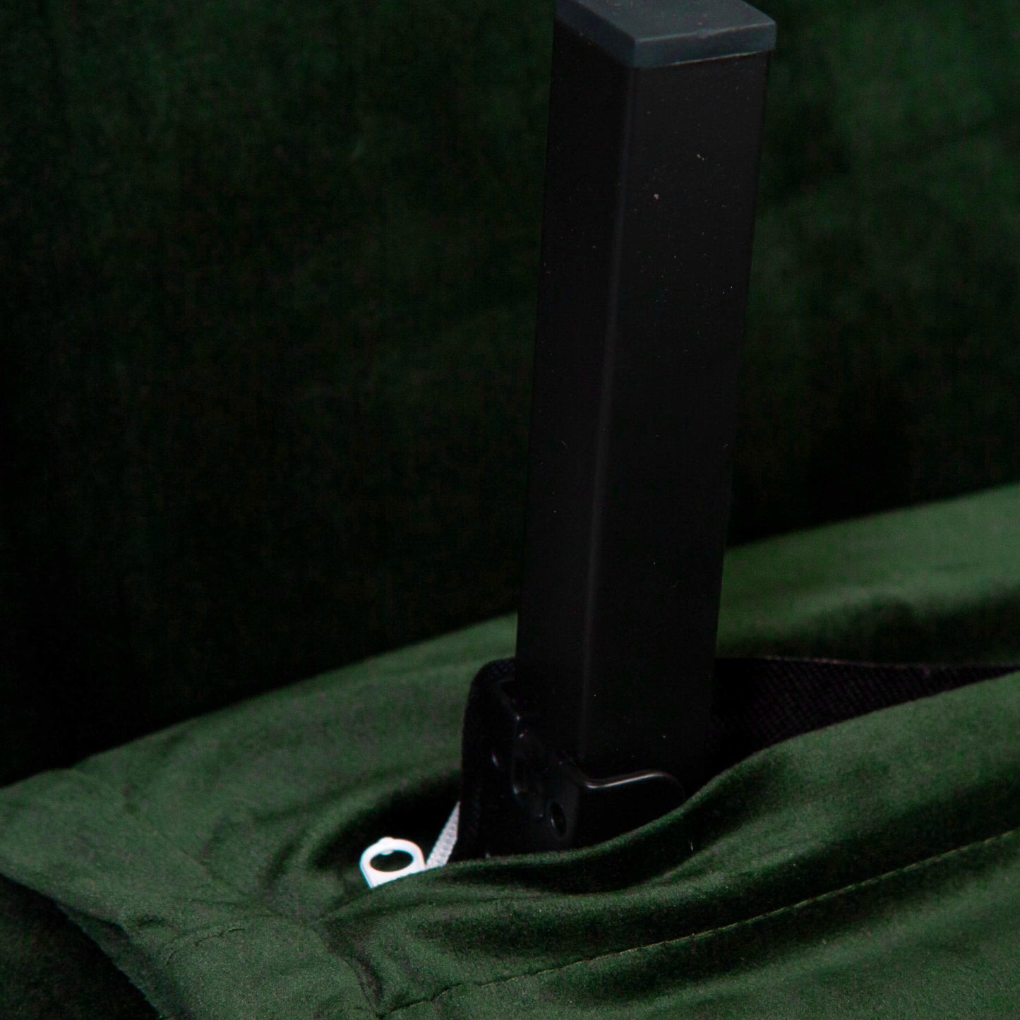 Una Green Velvet Double Sofa Bed