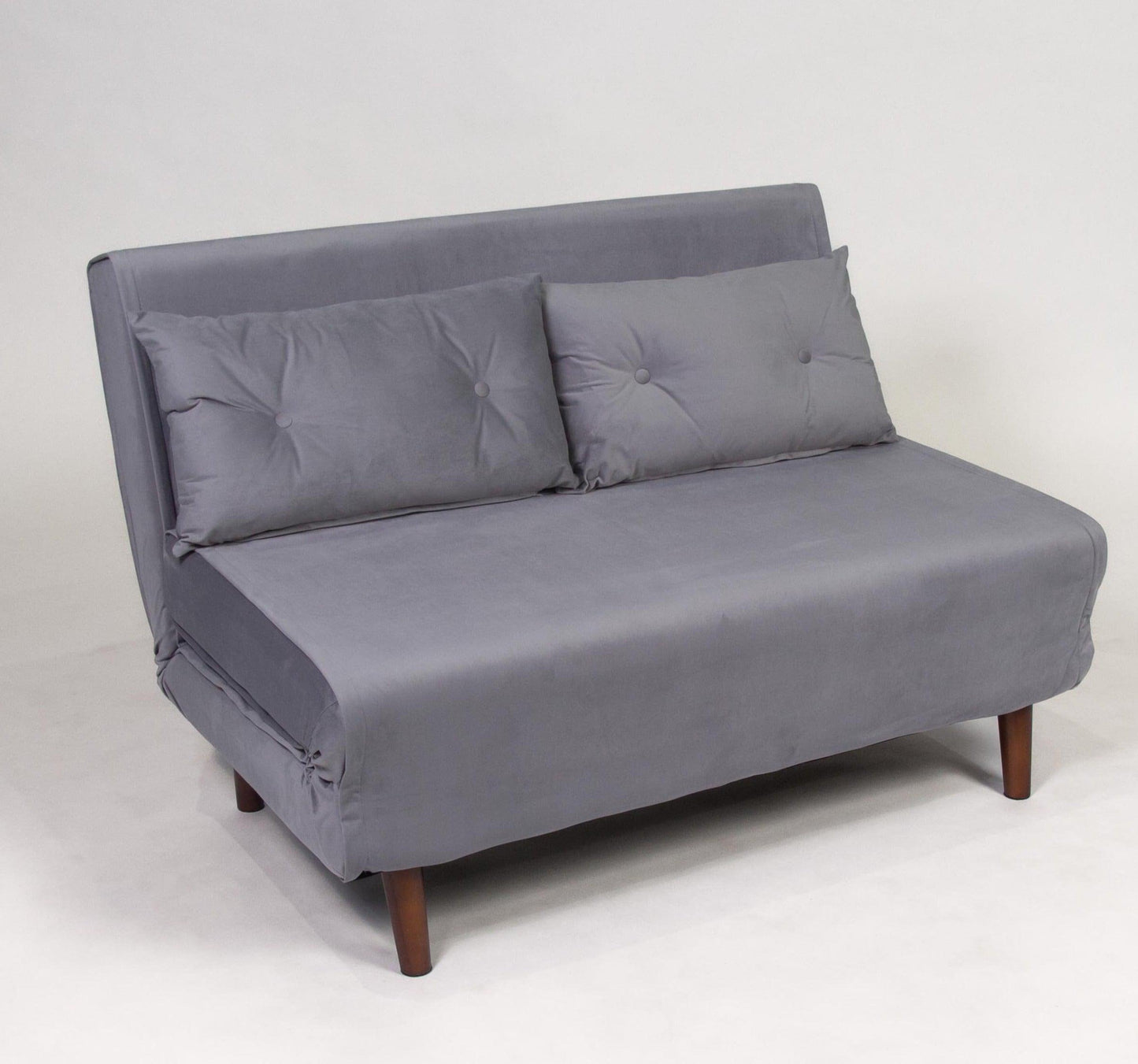 Una Grey Double Sofa Bed