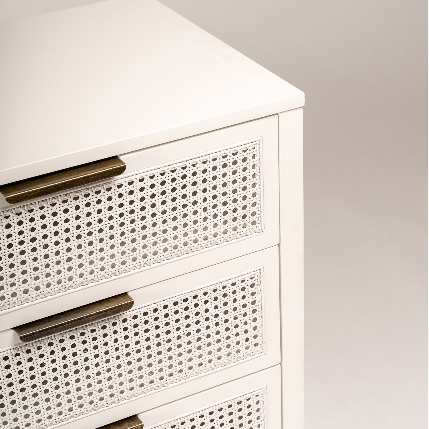 Charlie chest of drawers - 6 drawers - white - Laura James