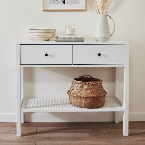 Charlie console table - white