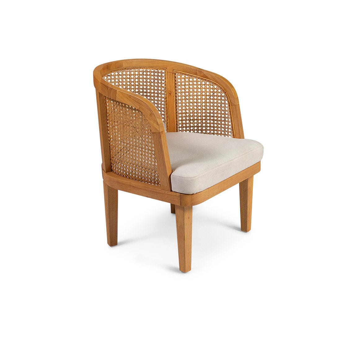 Willow Accent Wooden Arm Chair - Laura James