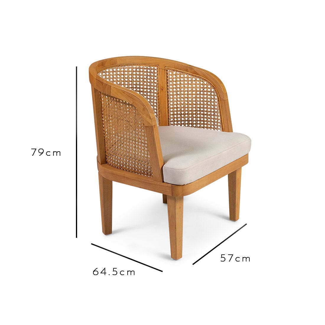 Willow Natural Accent Chair