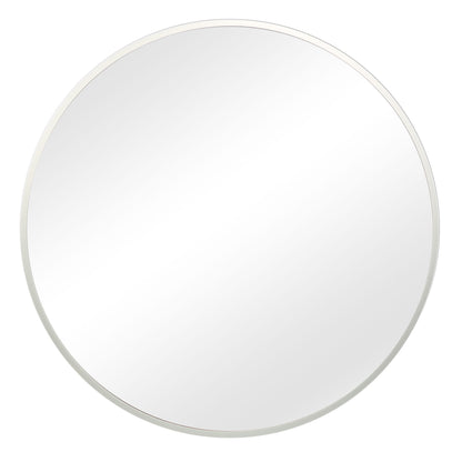 Pandora round mirror - large - silver
