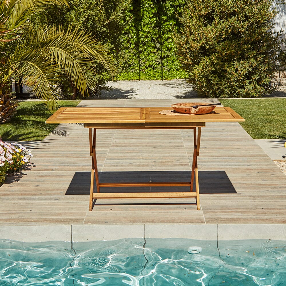 Ashby 6 Seater Wooden Garden Dining Set - 150cm