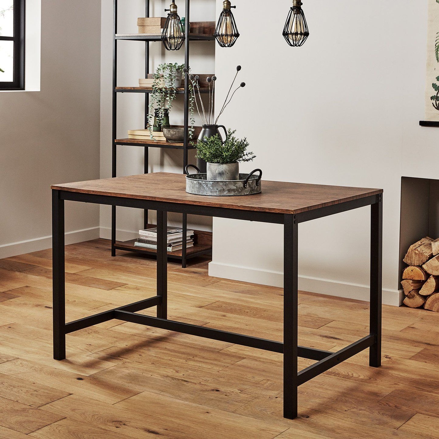 Sheffield dining table set – 4 seater – 2 dining benches - Laura James