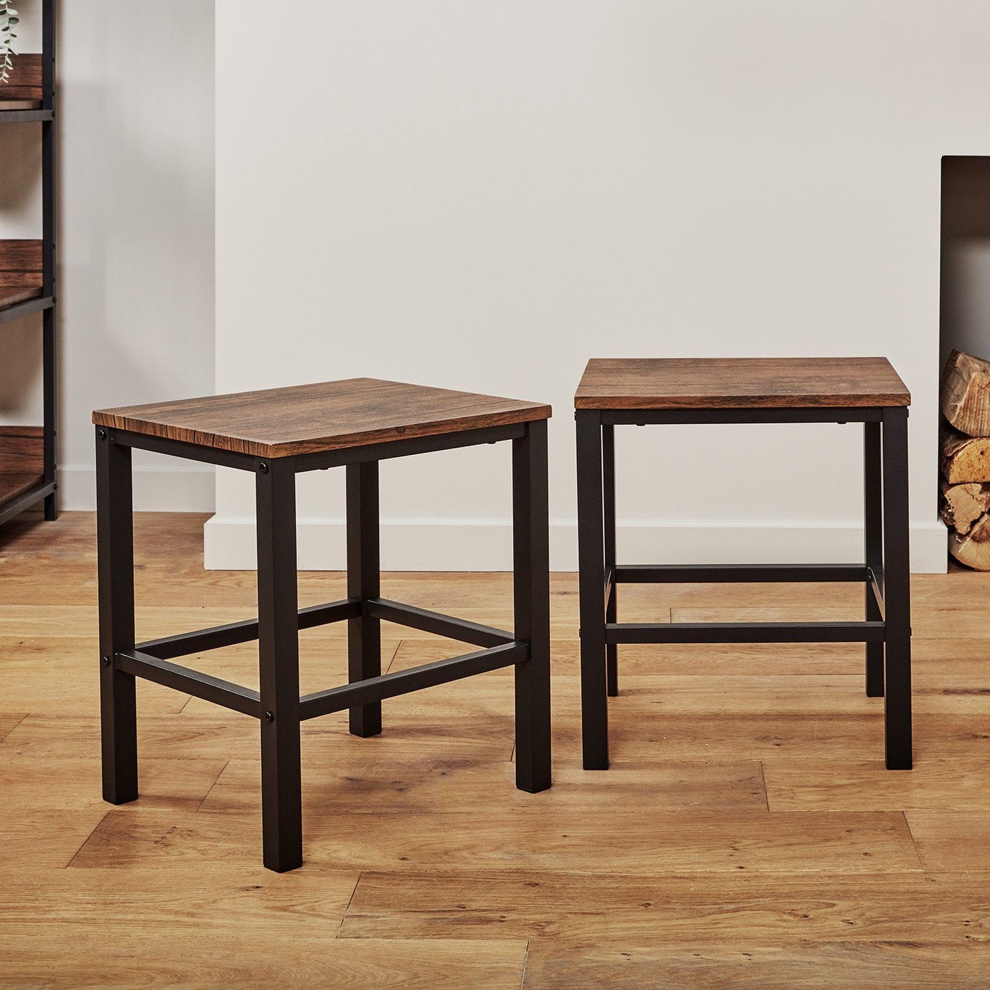 Sheffield dining table set – 6 seater – 6 stools - Laura James