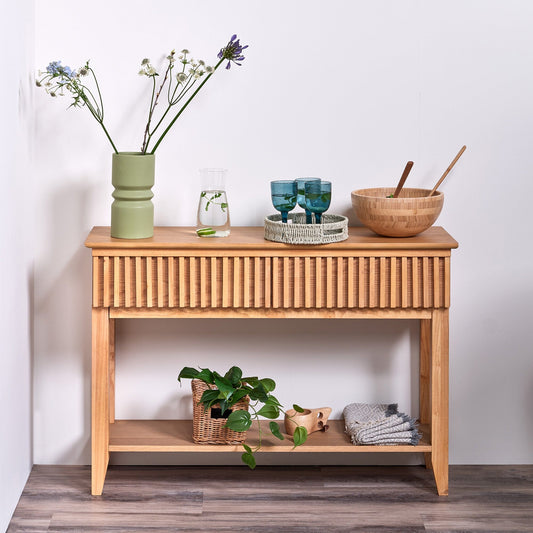 Willow Console Table Natural