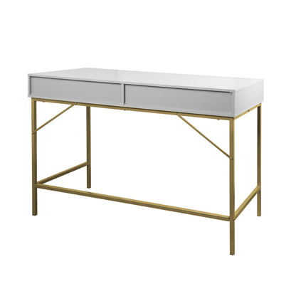 Marie dressing table and stool - grey - Laura James