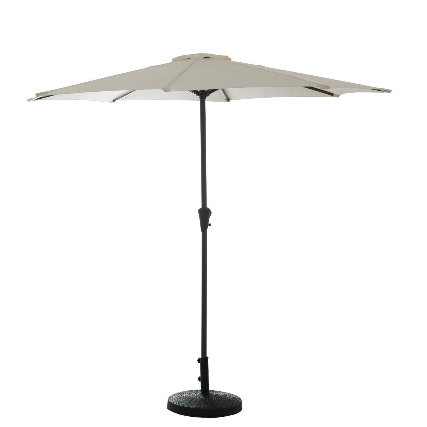 Premium LED 2.7m Round Parasol - Laura James
