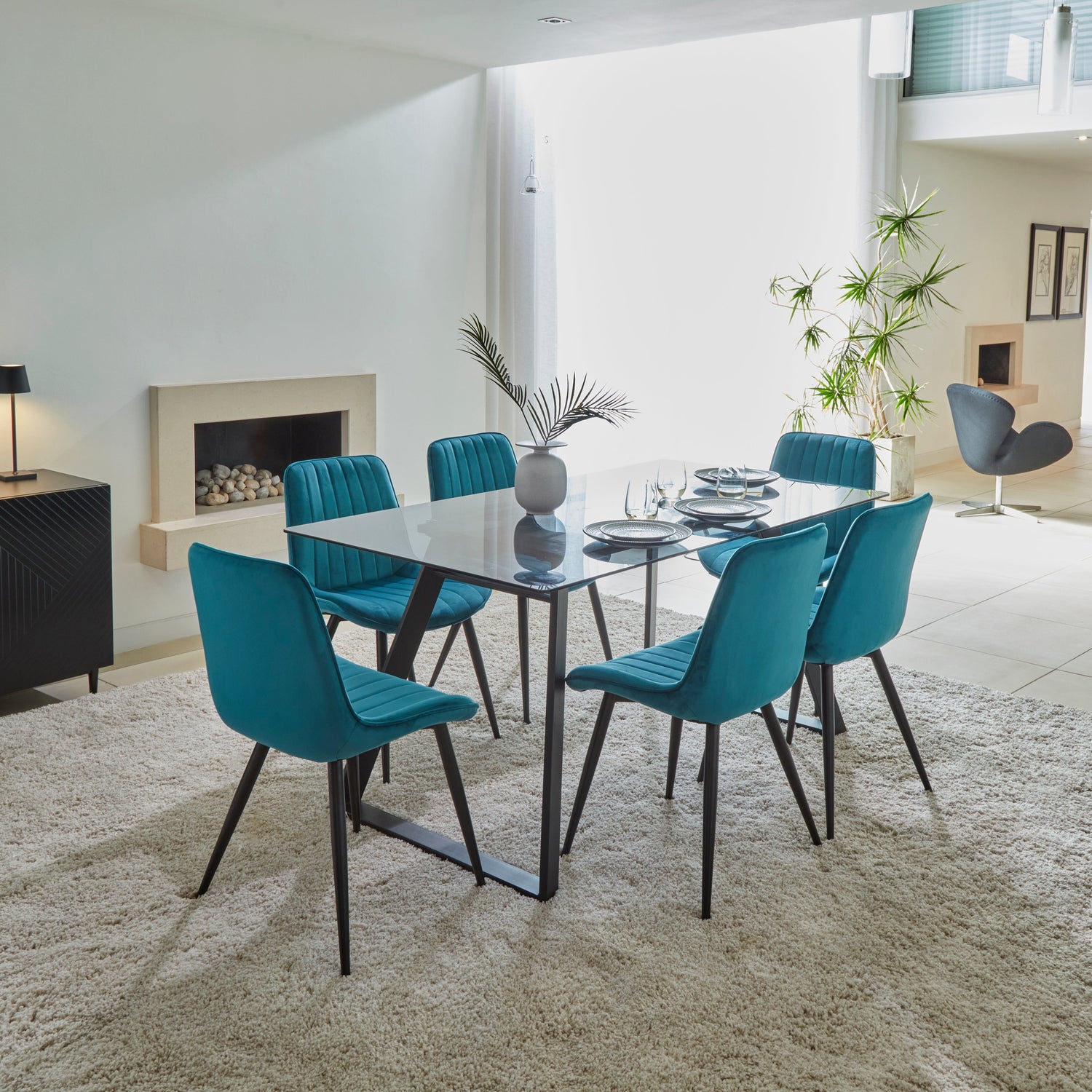 Glass Dining Tables - Laura James