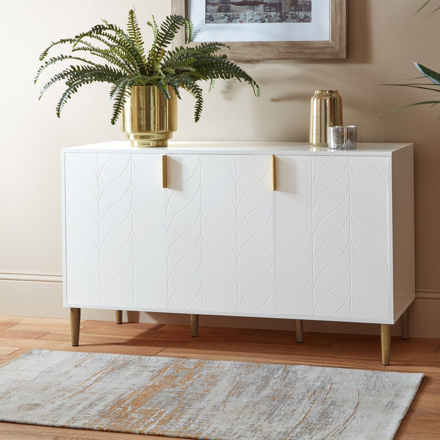 Gloria sideboard - white - Laura James