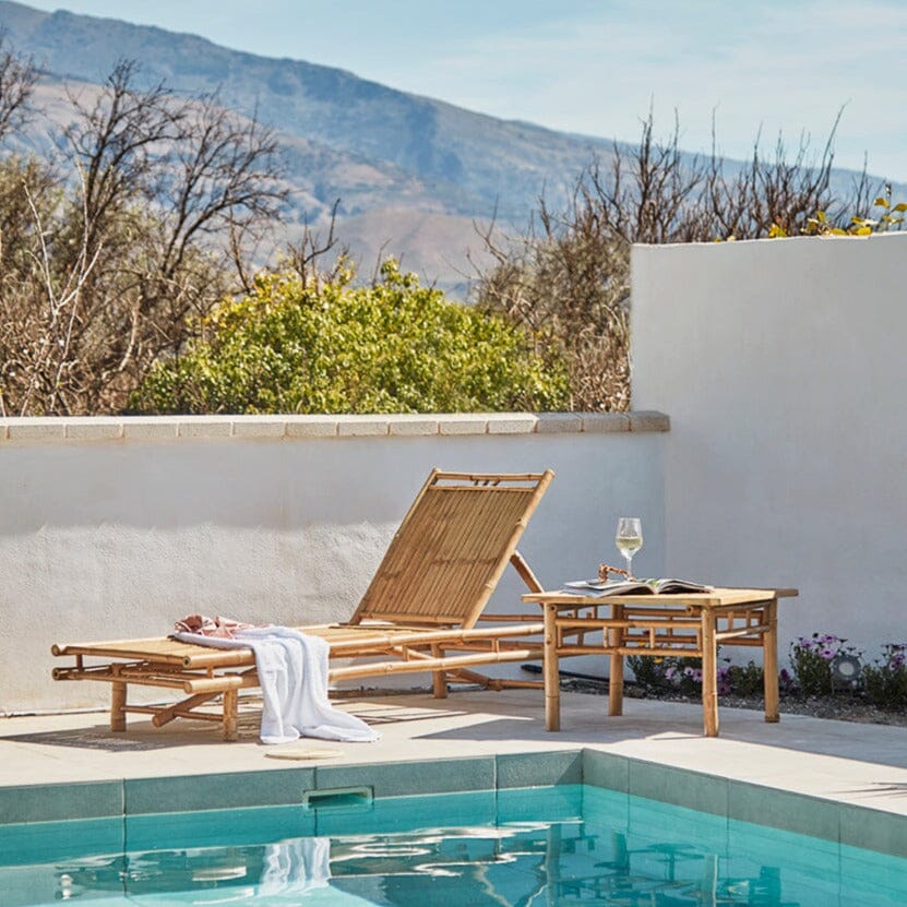 Wooden Sun Loungers - Laura James