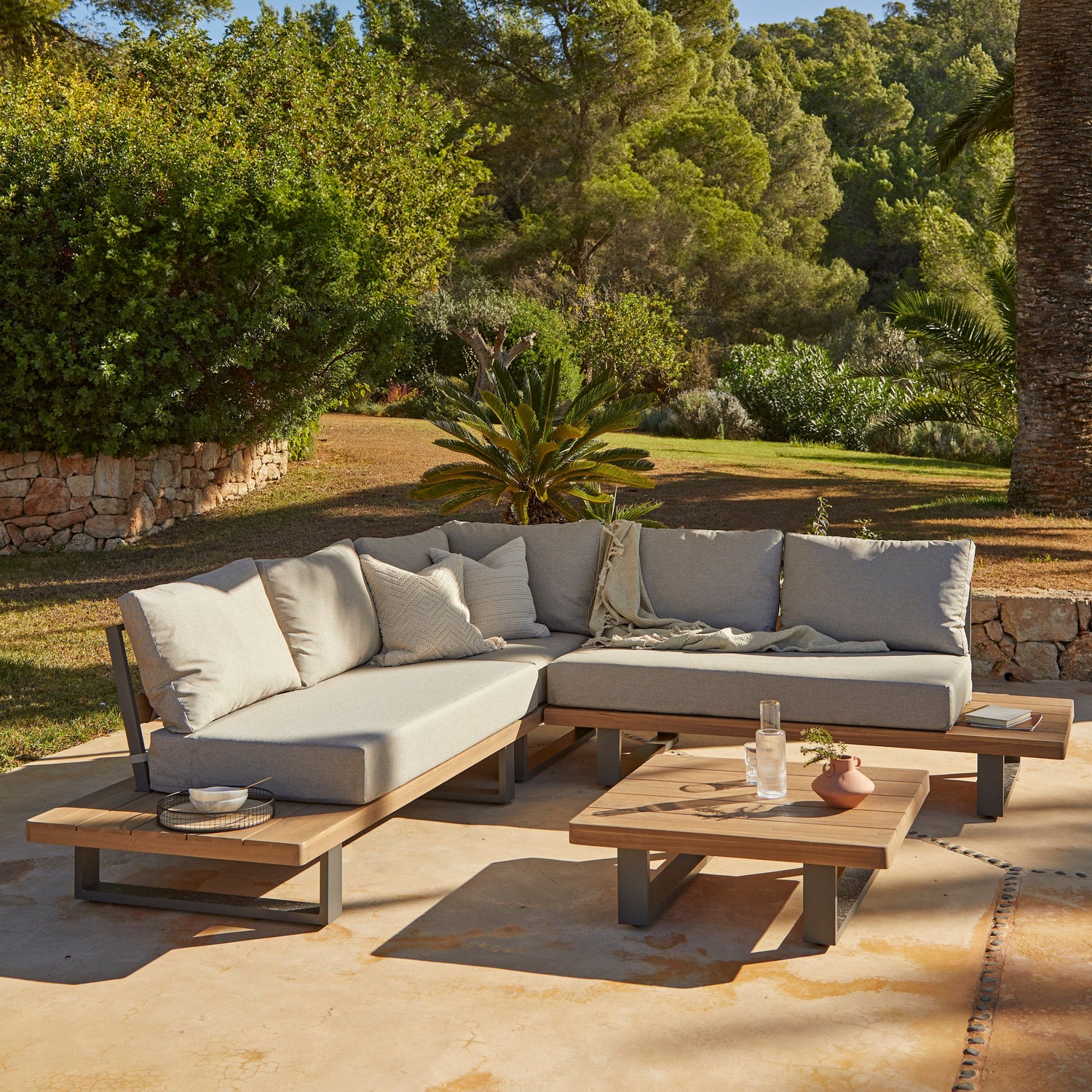 Wooden Garden Sofa Sets - Laura James