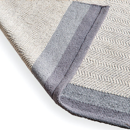 Elston Cotton Rug - Mist Grey - 160cm x 230cm