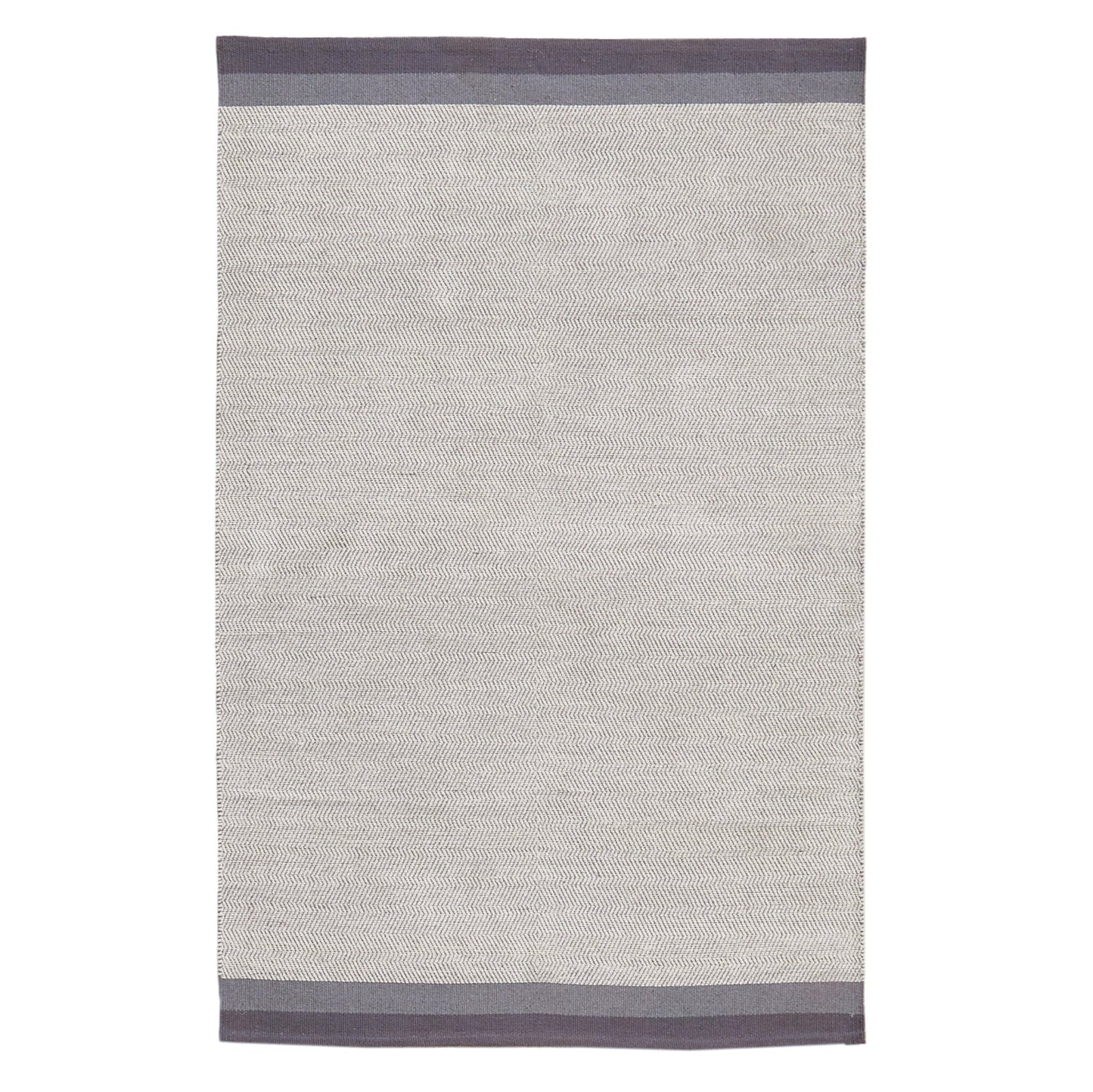 Elston Cotton Rug - Mist Grey - 160cm x 230cm